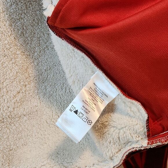 Columbia Women's Red Plaid Fleece Lined Jacket Coat Ladies Size Small NICE!! - Picture 7 of 13